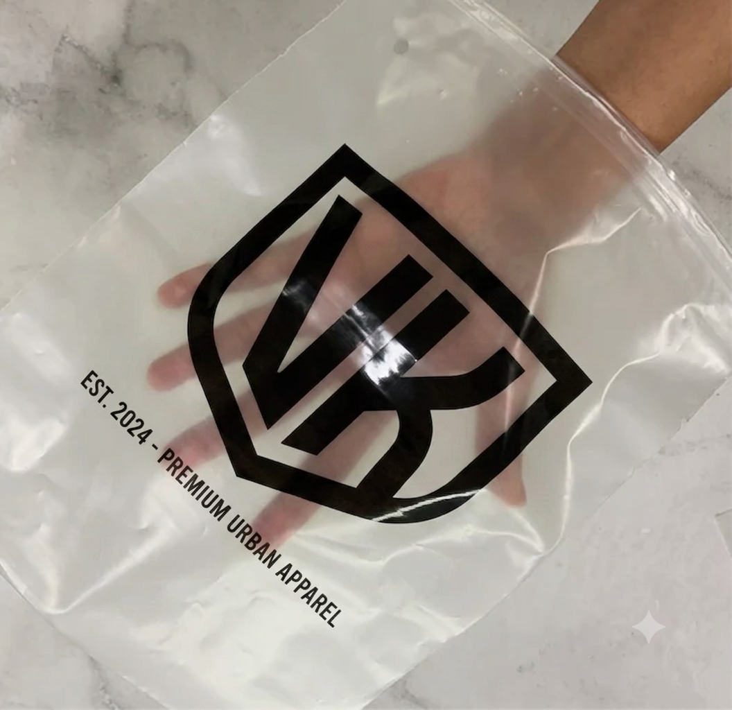 VK Urban Apparel packaging